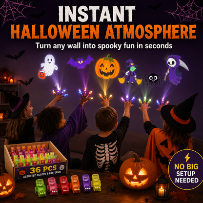 🎃36PCS  Halloween Finger Projector Lights 🎃– Mini Pattern Projector