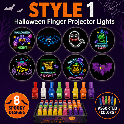 🎃36PCS  Halloween Finger Projector Lights 🎃– Mini Pattern Projector