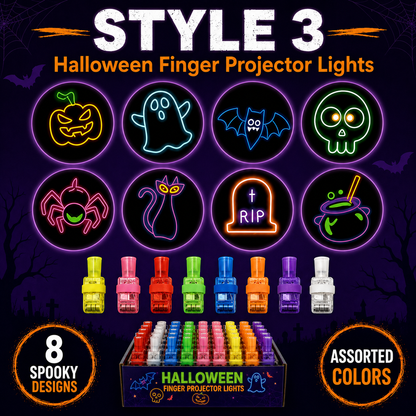 🎃36PCS  Halloween Finger Projector Lights 🎃– Mini Pattern Projector