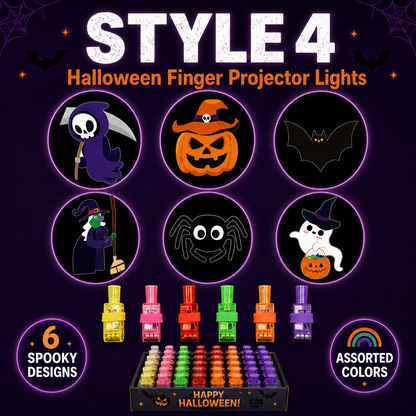 🎃36PCS  Halloween Finger Projector Lights 🎃– Mini Pattern Projector
