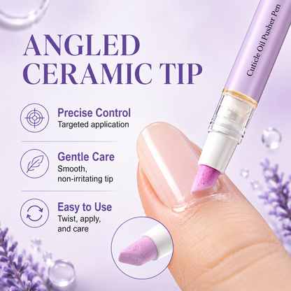 💅3-in-1 Cuticle Oil Pusher Pen – Smooth & Nourish Dry Cuticles