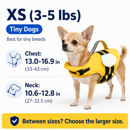 Premium Dog Life Vest for Swimming & Boating🛒
