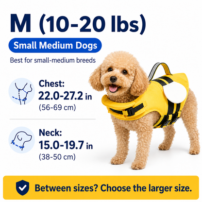 Premium Dog Life Vest for Swimming & Boating🛒
