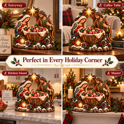 ✨Last Day 49% OFF✝️ Nativity Blessing Bowl✈️