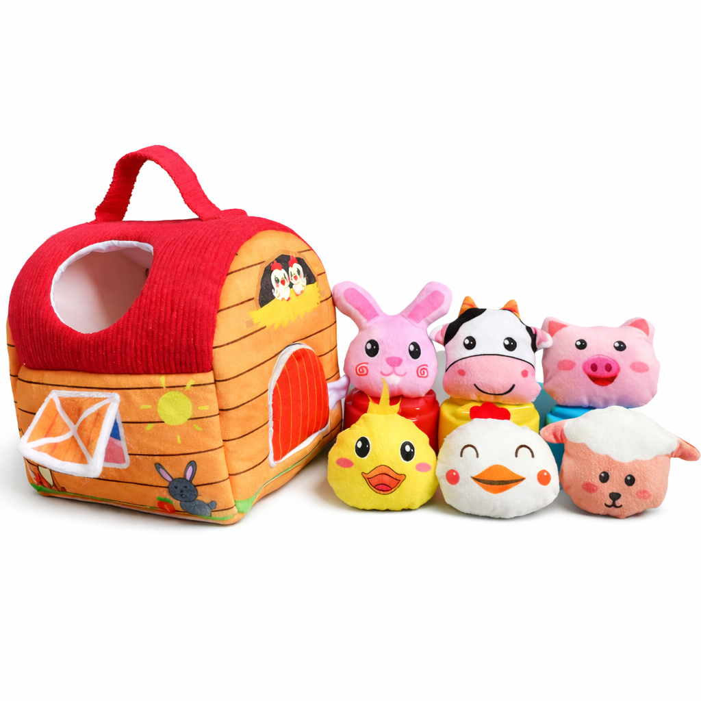 👶✨ Learn Through Play 🥕🍓 - Baby Sensory Sorting Toy (6–12 Months)-Limited Time Offer ⏰