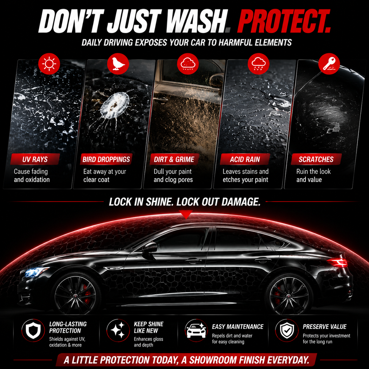 ✨Last Day 70% OFF🚗3-in-1 Quick Effect Car Coating Spray
