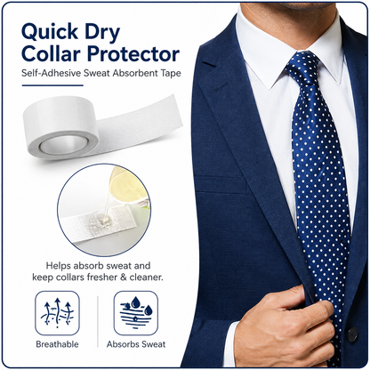 Self-Adhesive Collar Protector Sweat Absorbent Tape