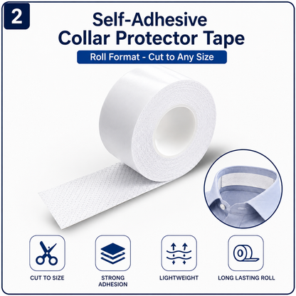 Self-Adhesive Collar Protector Sweat Absorbent Tape