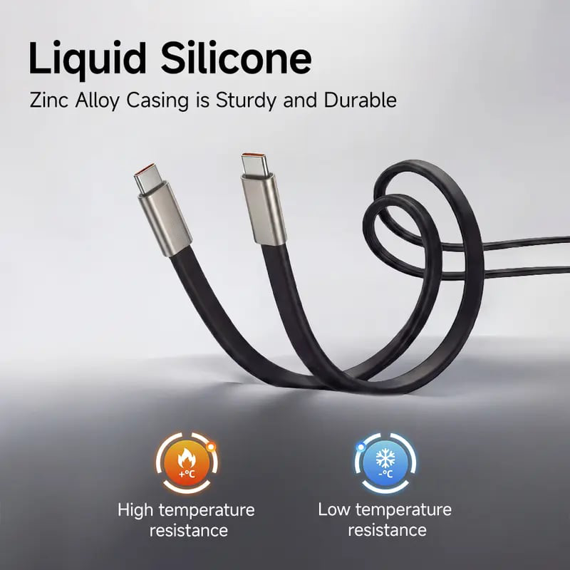 ⚡Official Authorized | MFi-Certified Cables🔥 240W Super Fast Charging 360° Rotating Invisible Stand Detachable Two-in-One Charging Cable
