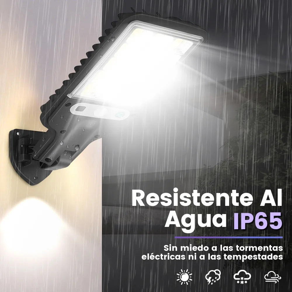 SET DE 4 LUCES SOLARES 🔆 LED SMART con Sensor de Movimiento💡