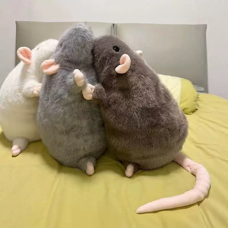 💛Chonky Rat Plushie – Soft & Huggable | 50% OFF Today