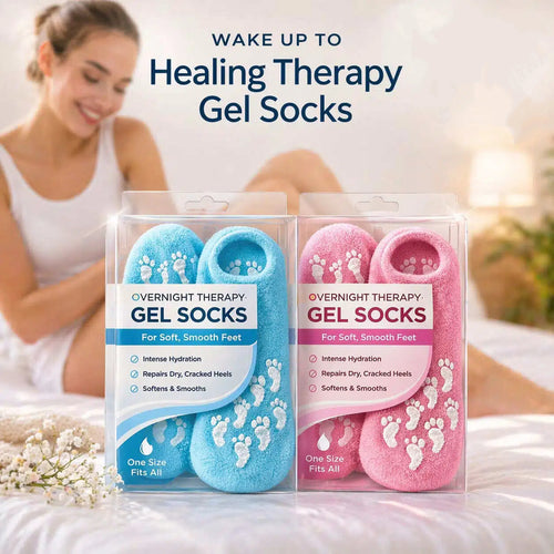 🔥Last Day - 49% OFF🔥Healing Therapy Gel Socks✨