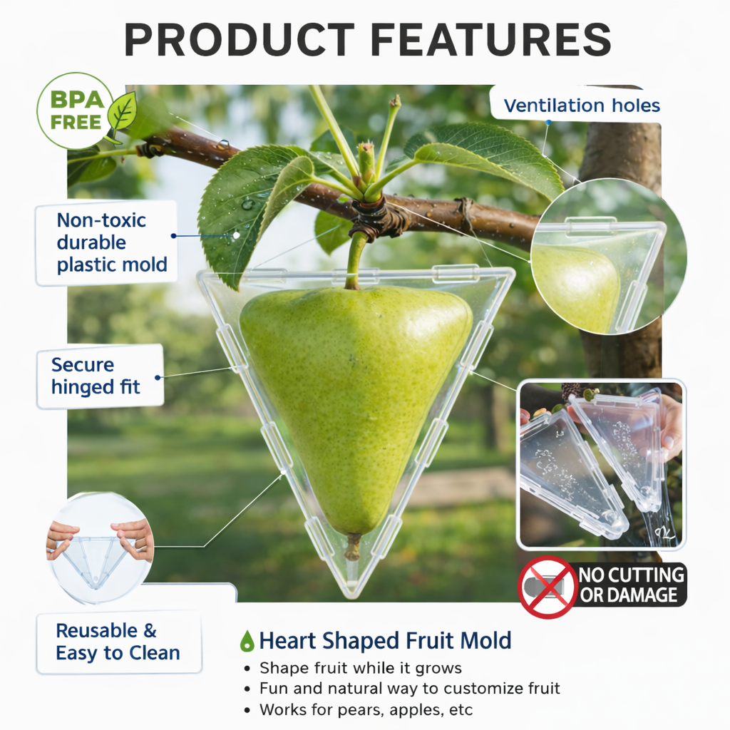 🔥Last Day 50% OFF 🍐 Growing Unique Fruit Shaping Mold