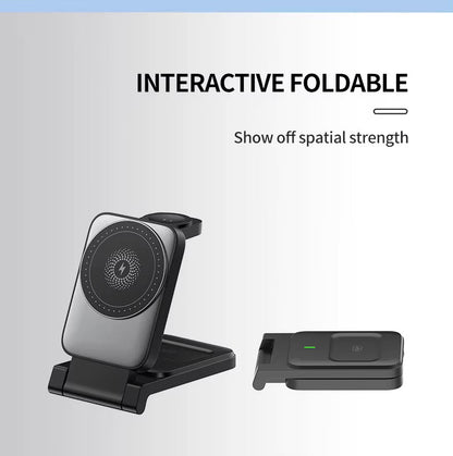 🔥Last day of the limited-time 30% off sale!🔥3-in-1 Foldable Magnetic Wireless Charger
