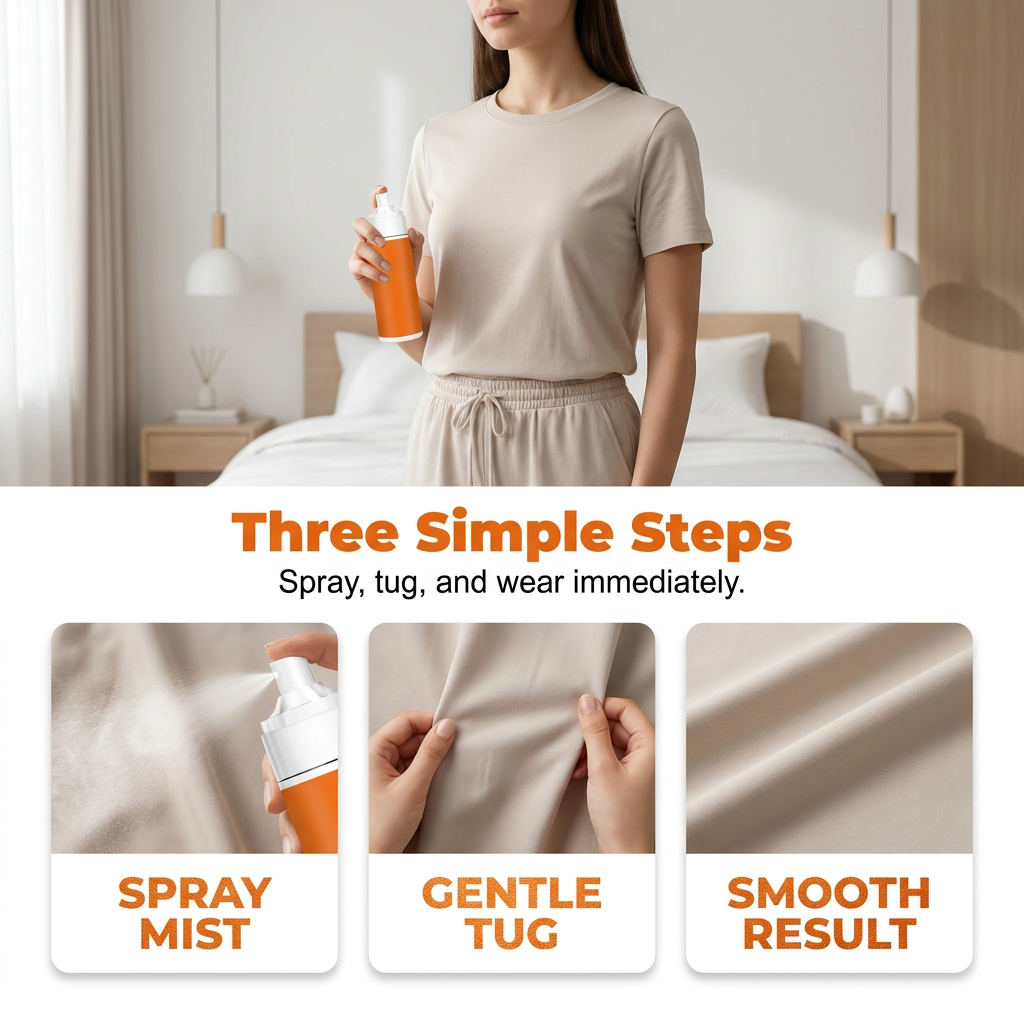 ✨Letzter Tag – 49 % Rabatt✨Instant Anti-Wrinkle Fabric Spray