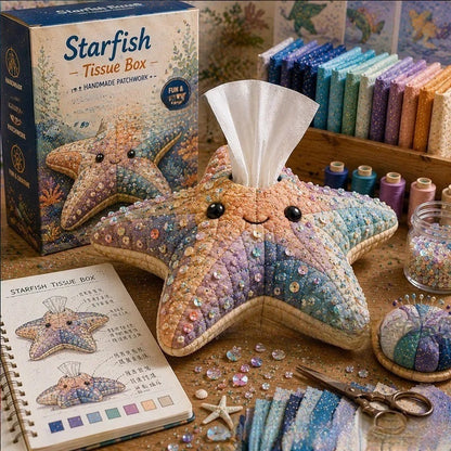 🌟 Crafty Critters DIY Tissue Box Kit – Fun Animal & Ocean Friends!