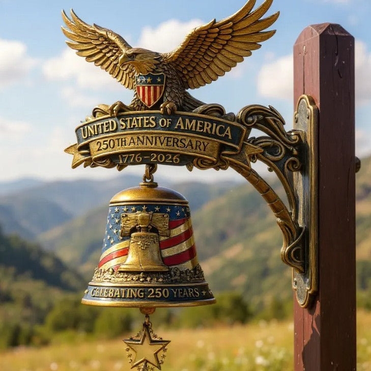 🔔🔔 Ring in the Semiquincentennial: 1776-2026 "Spirit of Liberty" Eagle Bell