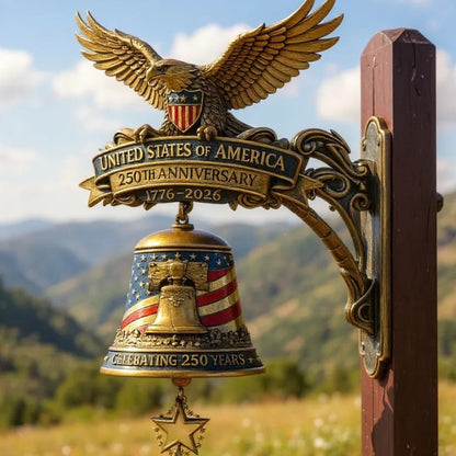 🔔🔔 Ring in the Semiquincentennial: 1776-2026 "Spirit of Liberty" Eagle Bell
