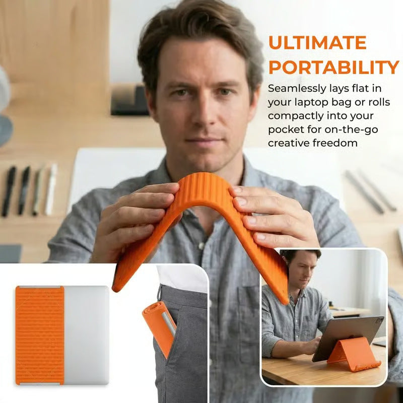 Foldable Silicone Aluminum Holder - Secure, Ergonomic Device Mount for Everywhere*