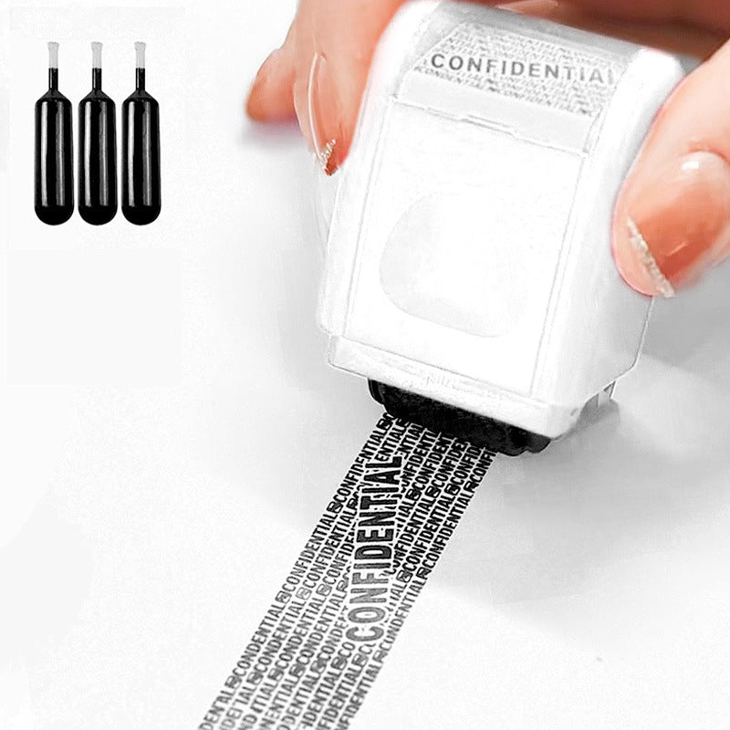 Privacy Protection Roller Stamp