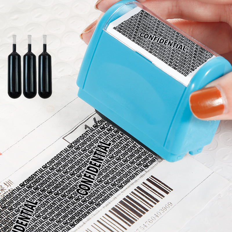 Privacy Protection Roller Stamp