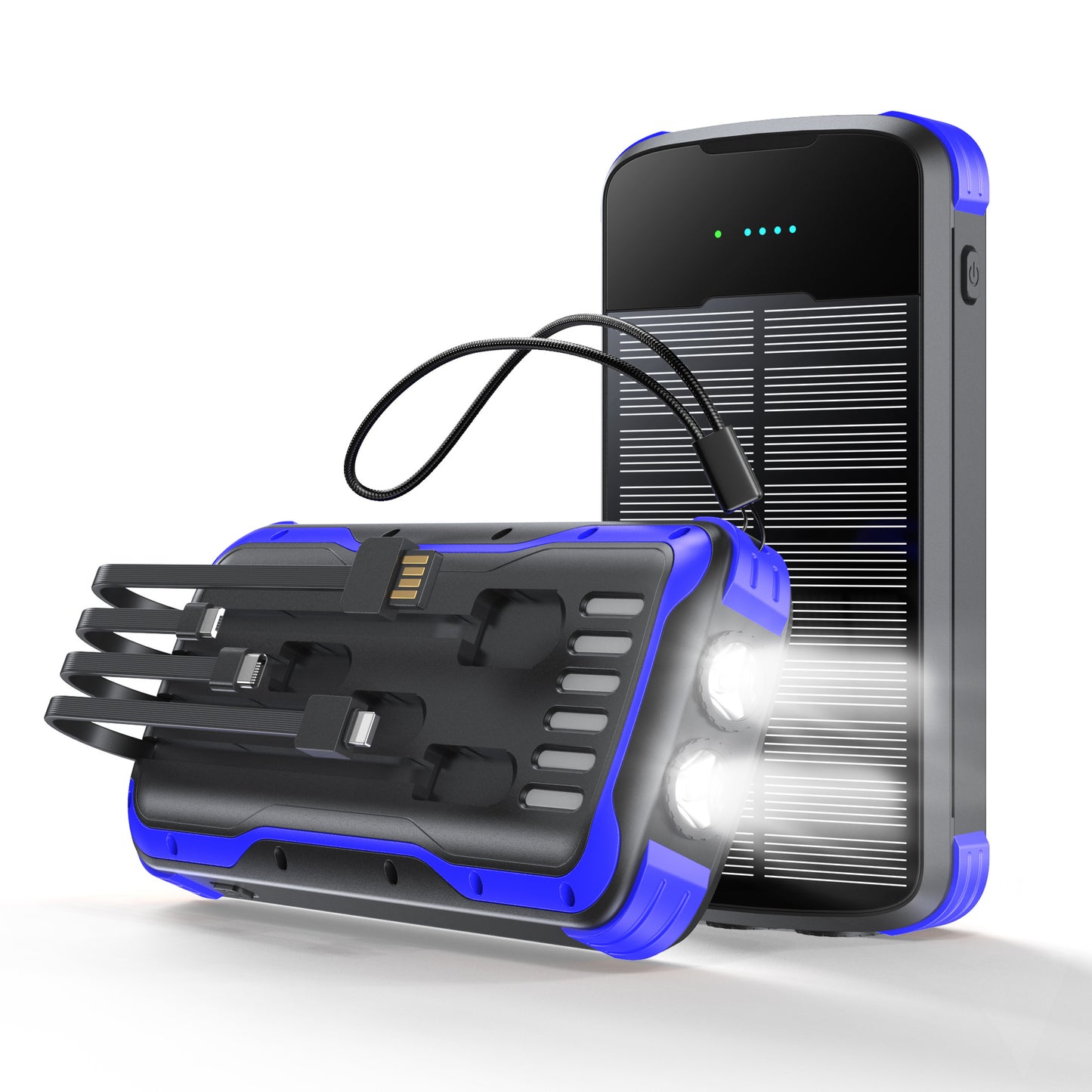 🔥Last Day 60% OFF-Solar Power Bank 40000mAh, Portable Charger PD 20W Fast Charging