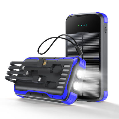 🔥Last Day 60% OFF-Solar Power Bank 40000mAh, Portable Charger PD 20W Fast Charging