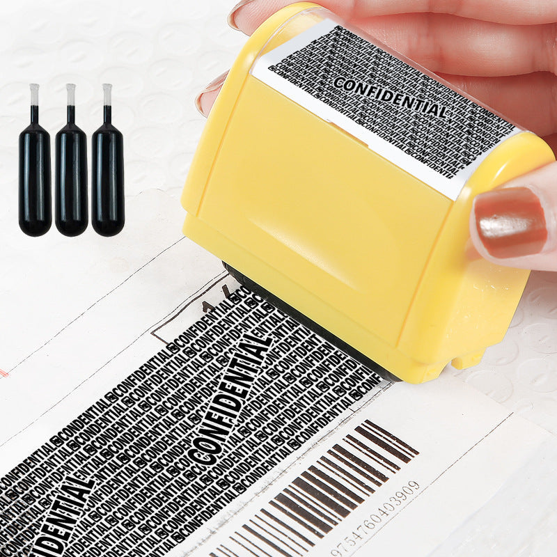 Privacy Protection Roller Stamp