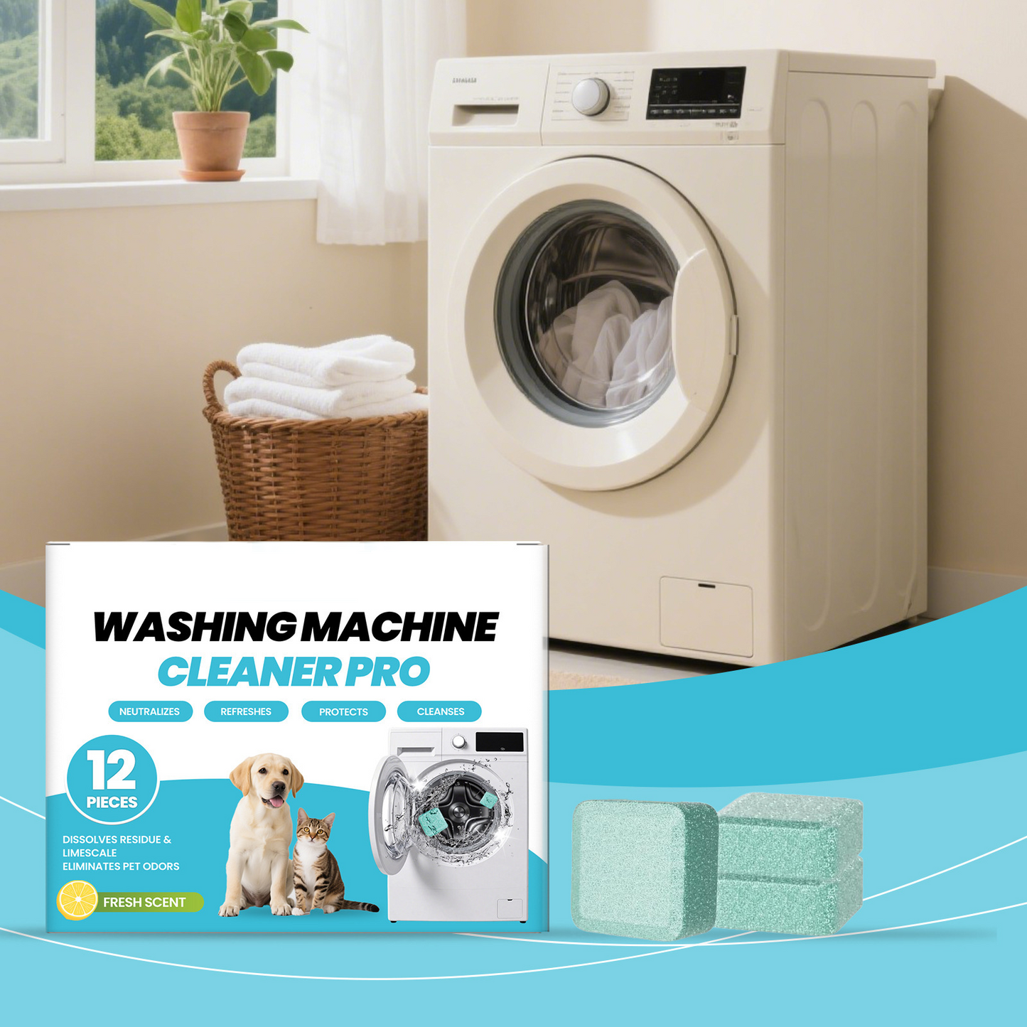 🔥50% OFF Today🔥 Washing Machine Cleaning Tablets