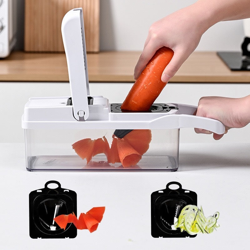 16-in-1 Premium Veggies Chopper – Effortless Vegetable & Fruit Preparation for Your Kitchen