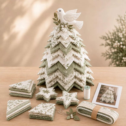 🔥49% Off Last Day -Quilted Christmas Tree DIY Kit