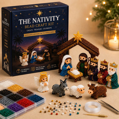 🧵✨ Creative Beaded Mini World 3D DIY Kit Collection