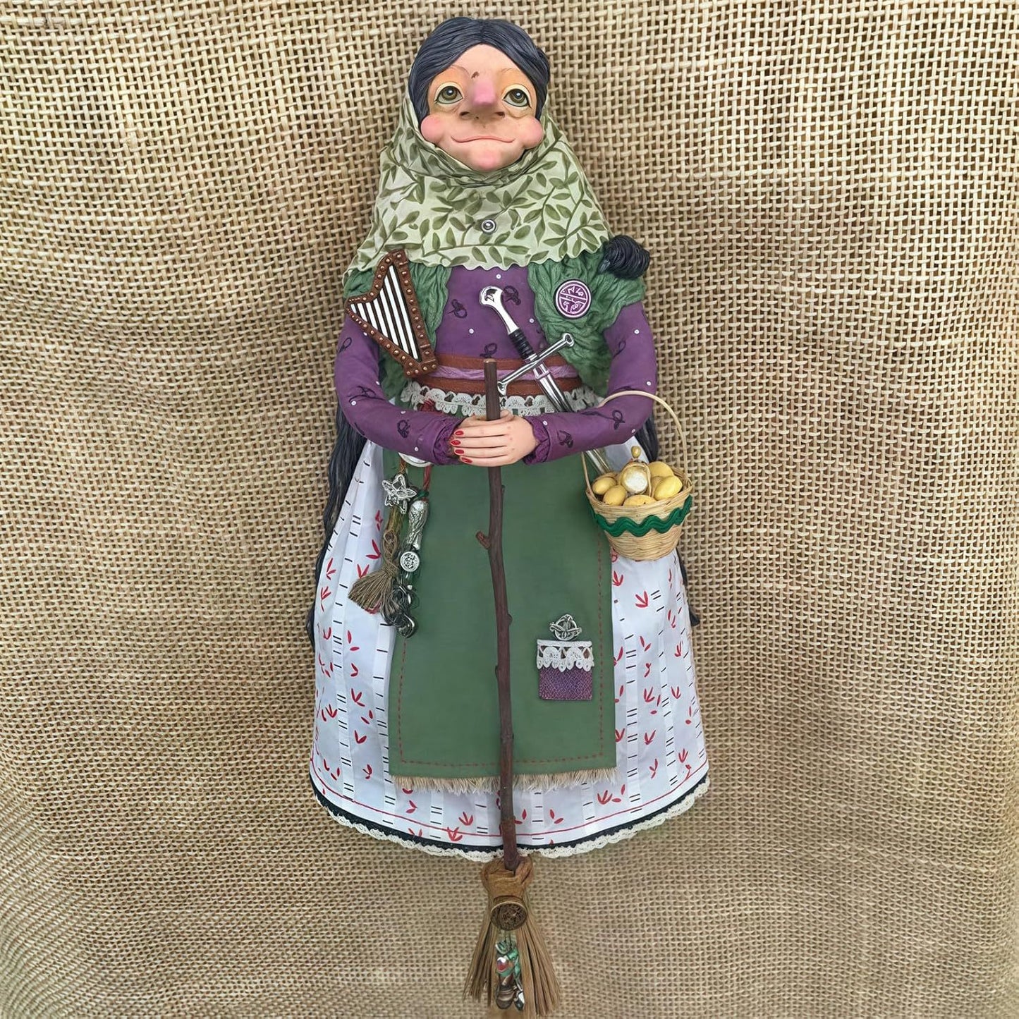 ✨Limited Edition – Only 1000 Handmade Kitchen Witch Dolls Left! 🧙
