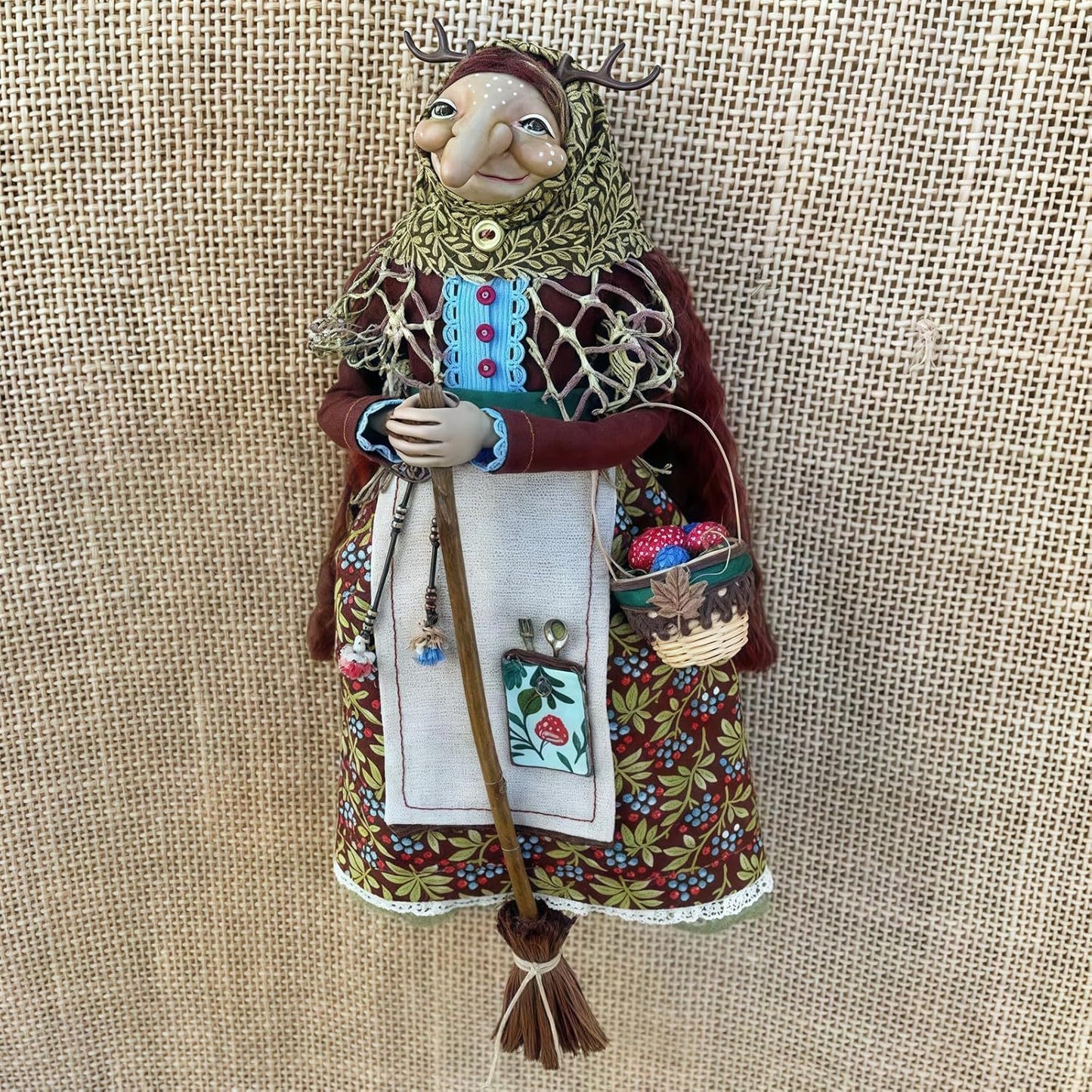✨Limited Edition – Only 1000 Handmade Kitchen Witch Dolls Left! 🧙