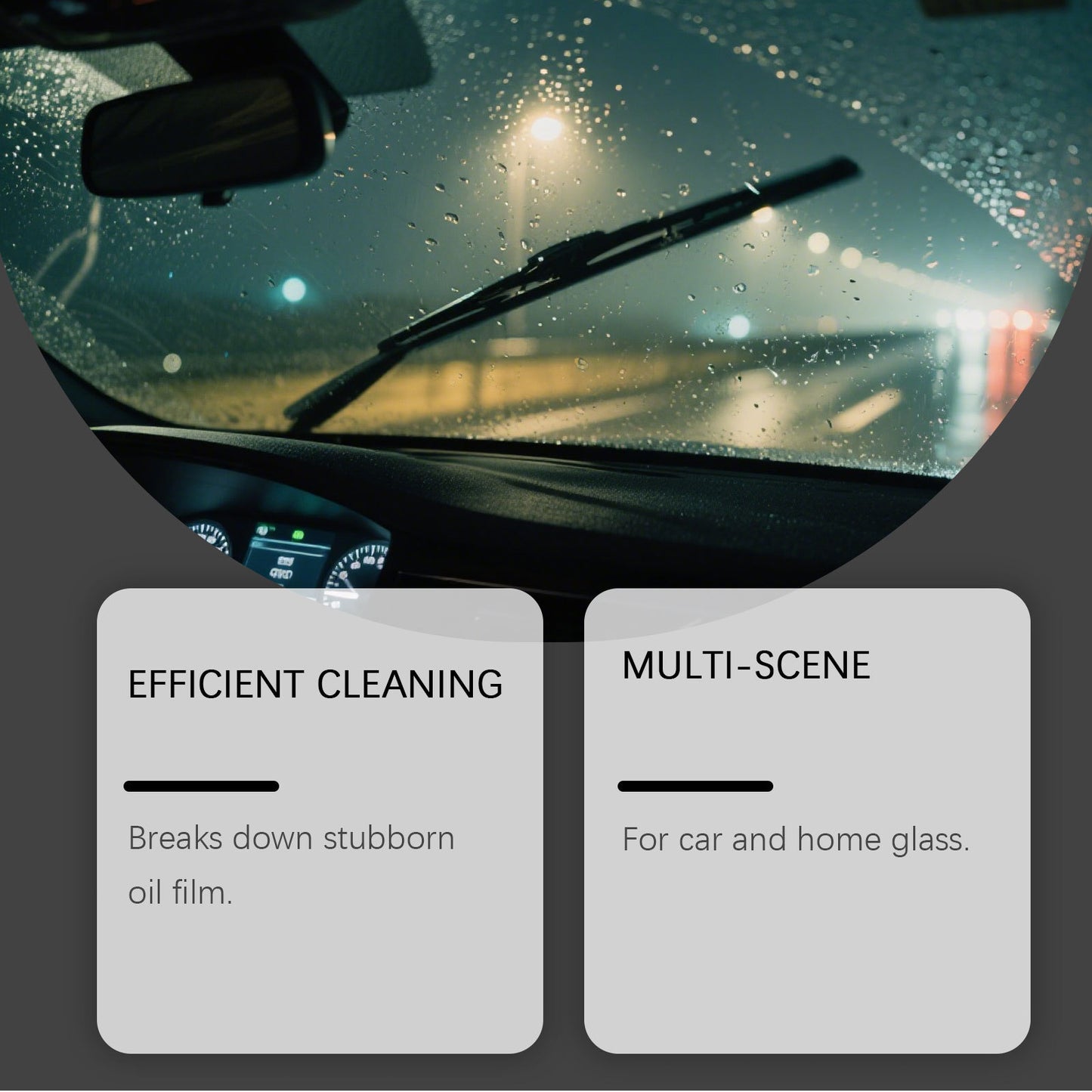 🧼Automotive Oil Film Cleaning Brush for Car Windows – Glass Cleaning Board