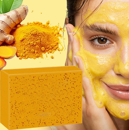 Lemon Turmeric & Kojic Cleansing Bar 🍋 Clean, fresh, and easy to use 🌿 — enjoy 50% off today only ⏳