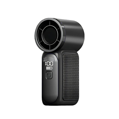 🥳2026 HOT SALE🥳💞50K+ SOLD!💨❄️ ! Turbo Handheld Fan – 16900 RPM, 6 speeds, LED display. 3000mAh battery, 10.7hrs cooling. Pocket‐sized power! 🌬️✨