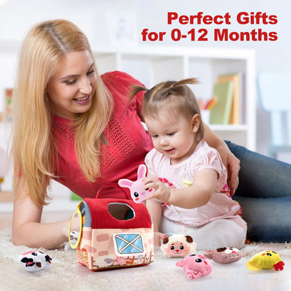 👶✨ Learn Through Play 🥕🍓 - Baby Sensory Sorting Toy (6–12 Months)-Limited Time Offer ⏰