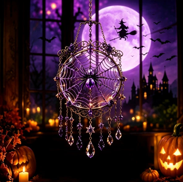 🎁Halloween Special Offer 50% OFF –🏰🎃Halloween Crystal Window Decoration