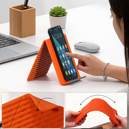 Foldable Silicone Aluminum Holder - Secure, Ergonomic Device Mount for Everywhere*