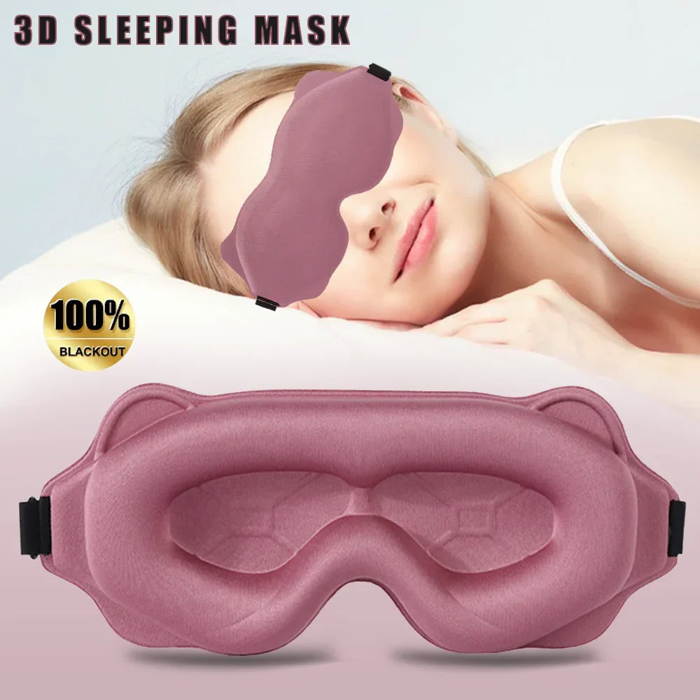 3D Light-Blocking Sleep Mask