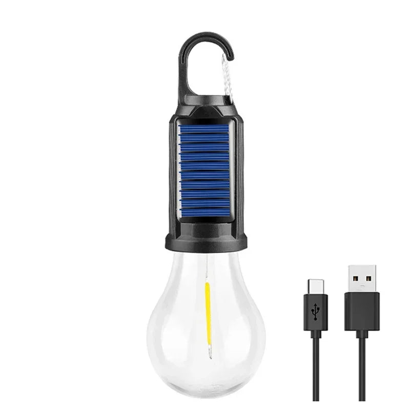 🔥Solar-powered tent  bulb portable LED camping light