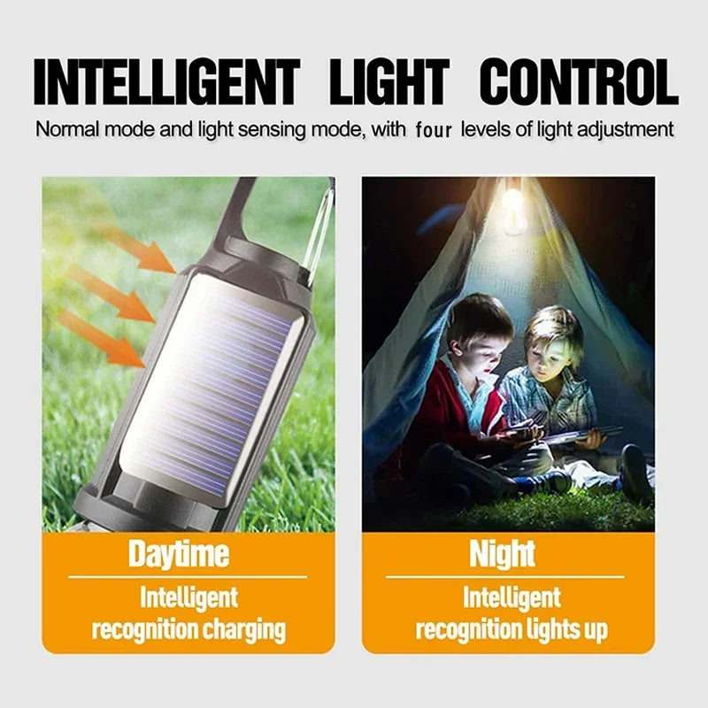 🔥Solar-powered tent  bulb portable LED camping light