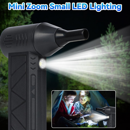🔥Hot Sale 🎊 Handheld Cordless High-Power Fan and Hair Dryer