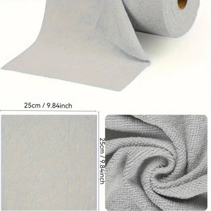 20-Count Microfiber Cleaning Roll – Reusable Cleaning Cloths | Free Shipping