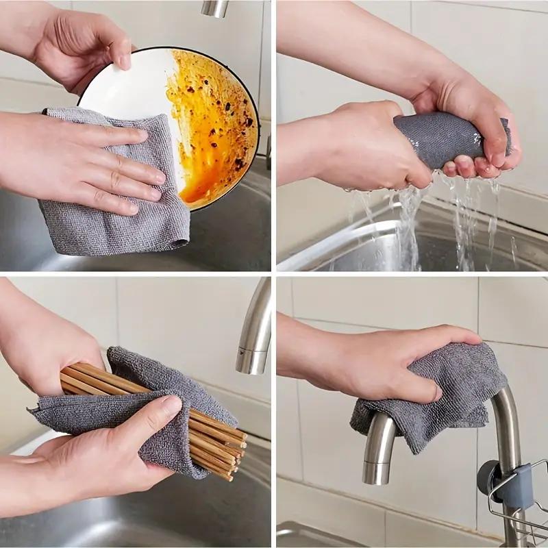 20-Count Microfiber Cleaning Roll – Reusable Cleaning Cloths | Free Shipping