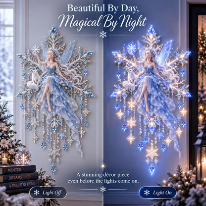 🔥 Last Day 49% OFF❄️Ice Snow Elf Starfall Wall Light