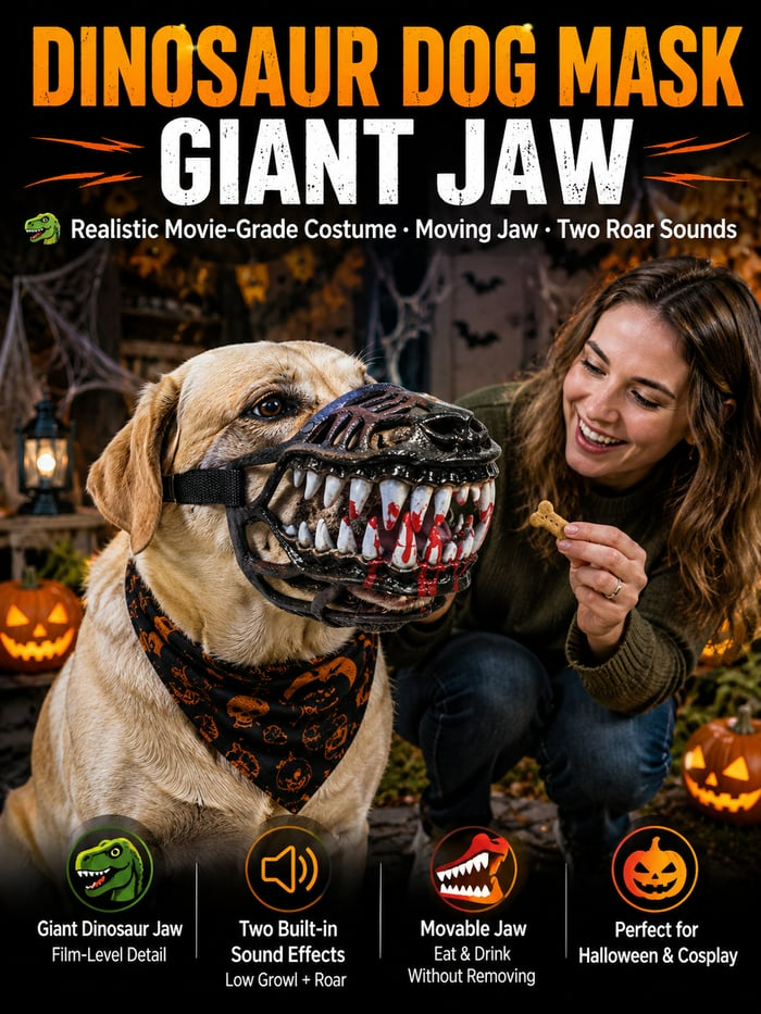 🎃 EARLY HALLOWEEN 49% OFF🔥🐶Hell Hound Monster Muzzle