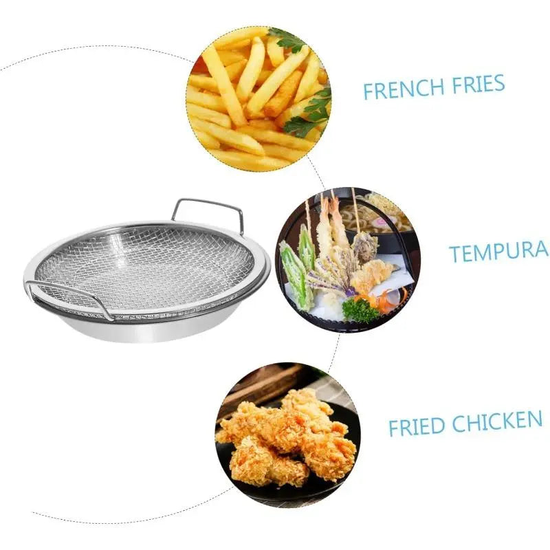 🔥Last Day 50% OFF 🔥Reusable Stainless Steel Oil Drainer Tray