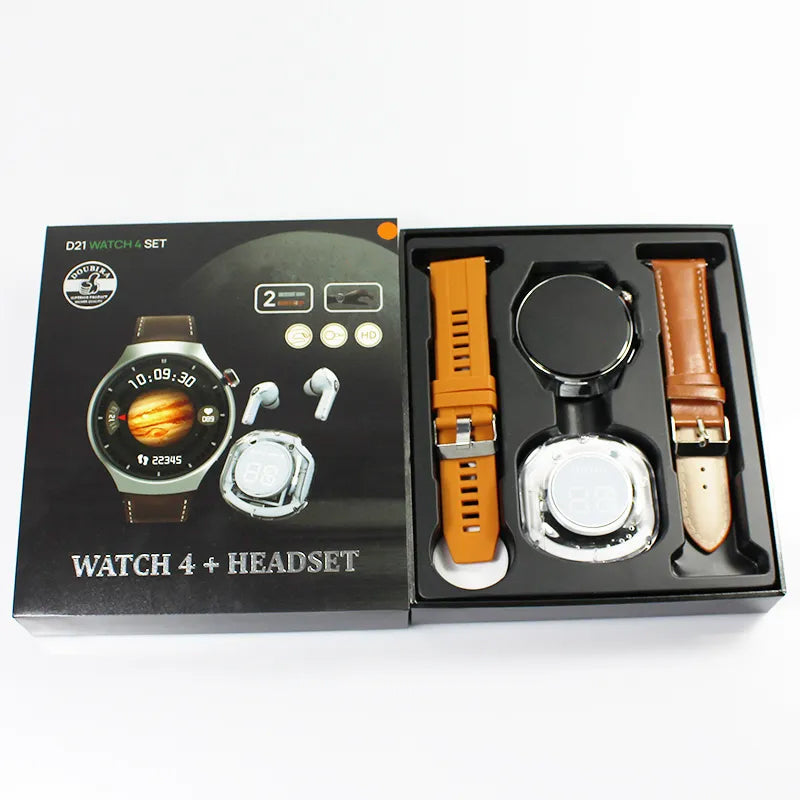⌚🎧FusionFit Pro Set - D21 watch4 SET